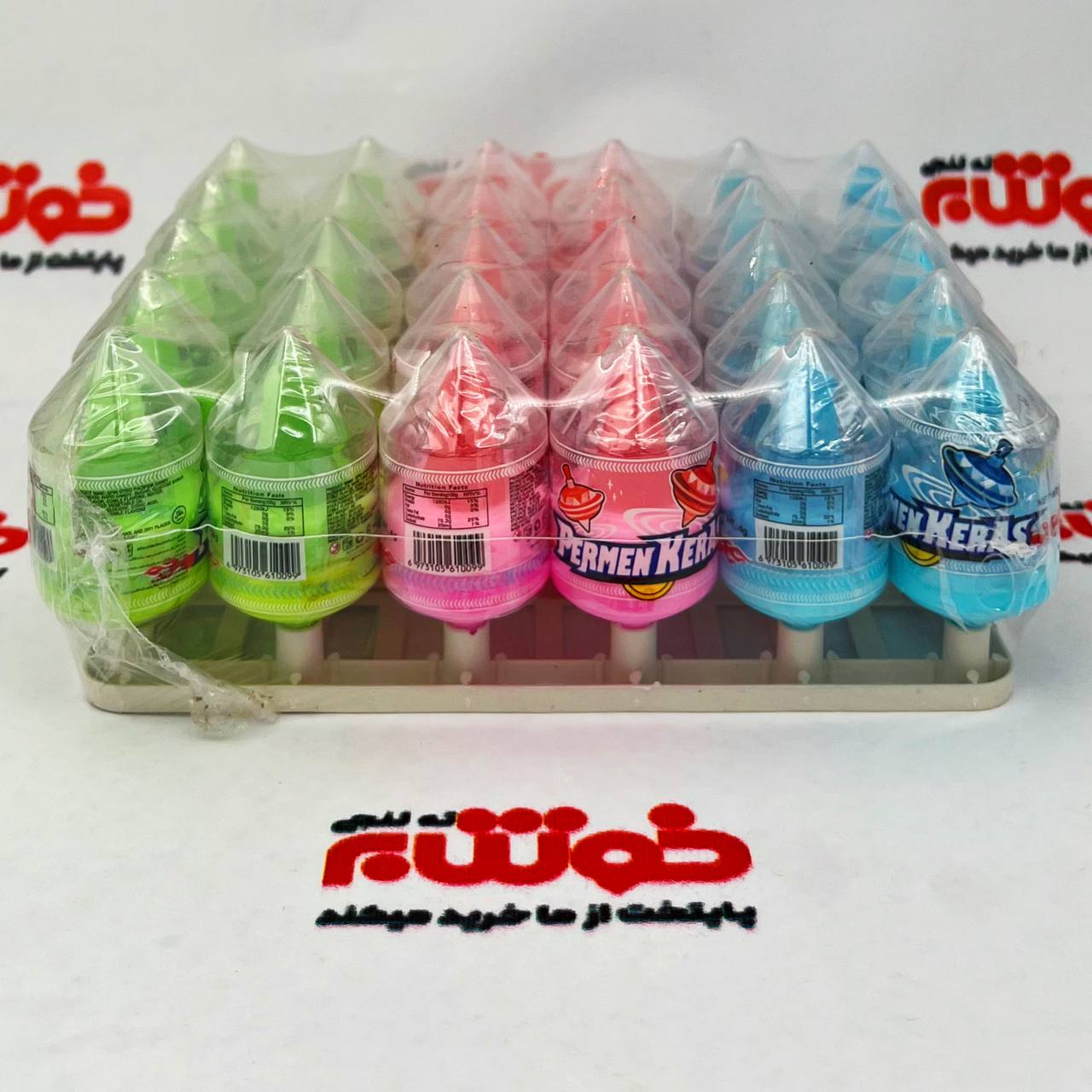 آبنبات فرفره بسته ای