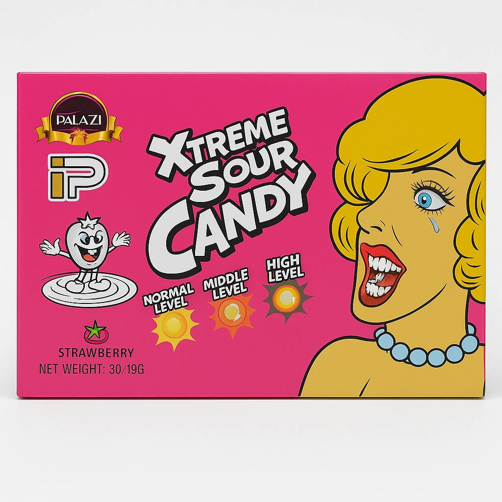 ابنبات ترش پالازی کارتن 12 بسته 30 عددی عمده